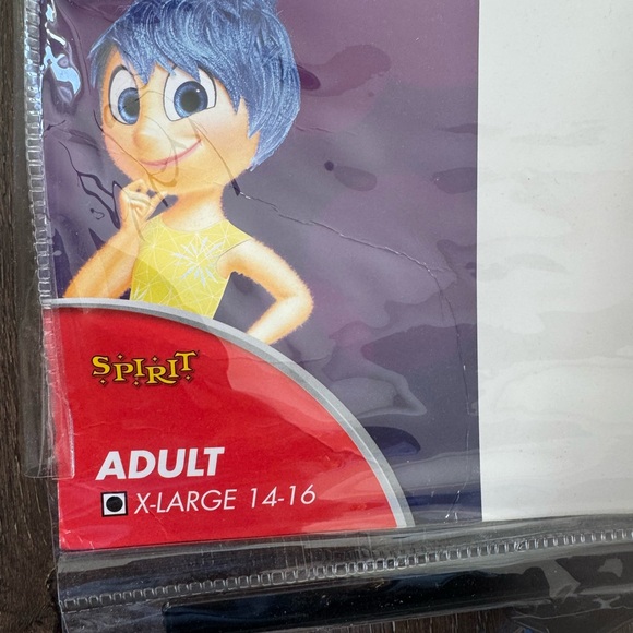 Spirit Joy Inside Out Adult Costume, new - Picture 2 of 3